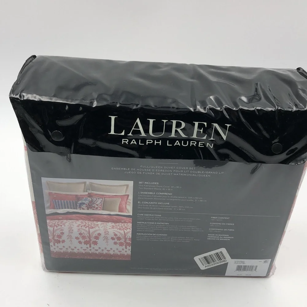 5 Pc Set Lauren Ralph Lauren Isla Duvet Cover Isla Euro Shams